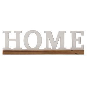 Rustic Home Decor Signs for Tabletop 14 inches, Distressed White