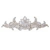 Handmade Distressed White Over The Door Decor, 32 Inches Long
