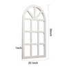 Farmhouse Window Frame Wall Decor Living Room 36" x 20"
