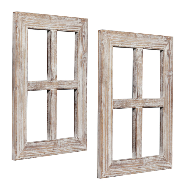 Farmhouse Window Frames for Wall Decor Living Room 11" x 15"
