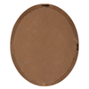 Oval Framed Linen Bulletin Board