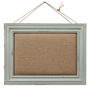 Cute Linen Small Bulletin Board 15.7" × 12"