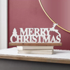 Rustic Merry Christmas Signs for Home Decor 16 Inches