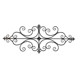 Black Metal Wall Art 45"x18"