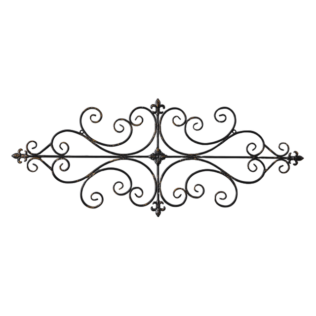 Black Metal Wall Art 45"x18"
