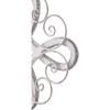 Vintage Wrought Iron Wall Decor 22 Inch