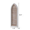 Farmhouse Wood Shutters for Windows Inside 12 X 35 Inch