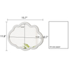 16"Silver Cloud Shape Mirror