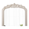 Vintage Arch Mirror with Beaded Detailing 29 X 20 Inch, Wood Frame