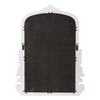 Vintage Arch Mirror 30 X 23 Inch, Distressed White