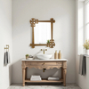 Vintage Small Wall Mirror 24X28 inch