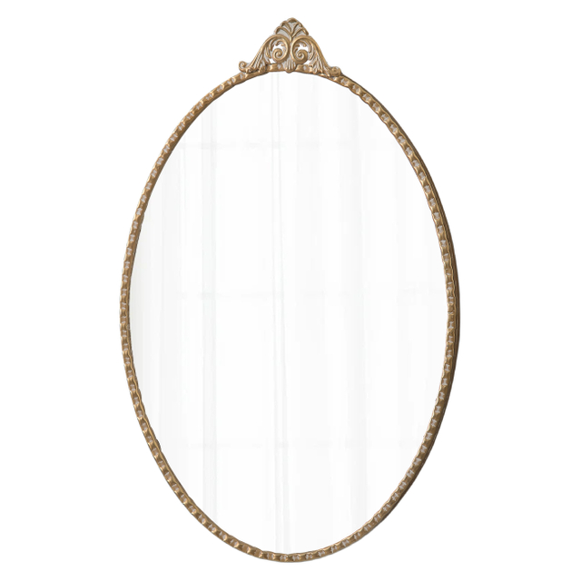 Vintage Oval Mirrors for Bathroom 18 X 28 Inch