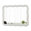 Farmhouse Decorative Scalloped Wall Mirror 22 X 30 Inch