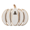 Rustic Small Pumpkin Table Decor with Stand and Clip 8 X 10 Inch