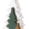 Farmhouse Tabletop Christmas Tree Decorations 10 Inch