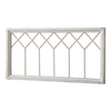 Rustic Window Frame Wall Decor 19 X 39 Inches, Distressed White