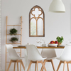Rustic Gothic Cathedral Window Mirror 18 X 36 Inch