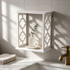 Small Cube Shelf Wall Mount, 12 Inch Floating Wooden Shelves