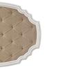 Oval Linen Bulletin Board for Wall 24"x36"