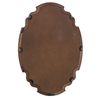Hanging Farmhouse Oval Mirrors for Wall Decor 16 X 22 Inch