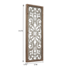 Farmhouse Galvanized Wall Decor, 12" x 32", 1 Piece