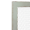 Rustic Chicken Wire Bulletin Board, Grid Wall Panel 18 × 29"