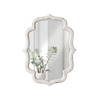 Vintage Small Scalloped Wall Mirror Decorative 16" x 12"