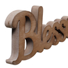 Farmhouse Blessed Signs for Home Decor 15 inches
