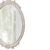 Vintage Oval Mirrors for Wall 30 X 22 Inch, Distressed White