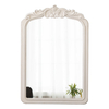 Vintage Arch Mirror with Beaded Detailing 29 X 20 Inch, Wood Frame