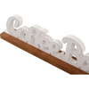 Rustic Coffee Bar Signs Decor for Tabletop 16 Inch, White