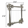 Vintage Small Wall Mirror 24X28 inch