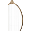 Vintage Oval Mirrors for Bathroom 18 X 28 Inch