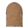Rustic Wooden Arched Mirrors for Wall 24 X 36 Inch, White