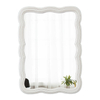 Farmhouse Decorative Scalloped Wall Mirror 22 X 30 Inch