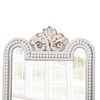 Vintage Long Wall Mirror Decorative 12 X 38 Inch, Distressed White