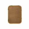 16x12 Small Bulletin Board, Boho Natural Rattan Pinboards for Wall