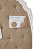 Oval Linen Bulletin Board for Wall 24"x36"