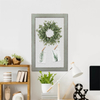 Rustic Chicken Wire Bulletin Board, Grid Wall Panel 18 × 29"