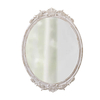 Vintage Oval Mirrors for Wall 30 X 22 Inch, Distressed White