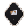 18x24 Black Rustic Linen Bulletin Board With Wood Frame
