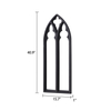 Rustic Arched Window Frame Wall Decor 40 X 16 Inch