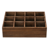 Rustic Wooden Crates for Storage 16 X 12 Inches, Carrying Handles
