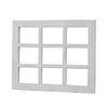 Farmhouse Window Frame Wall Decor 18 X 23 Inch, Distressed White