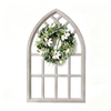 Whitewash Design Window Frame Wall Decor