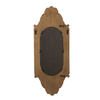 Vintage Black Distressed Finish Gothic Mirror 15 X 38 Inch, 