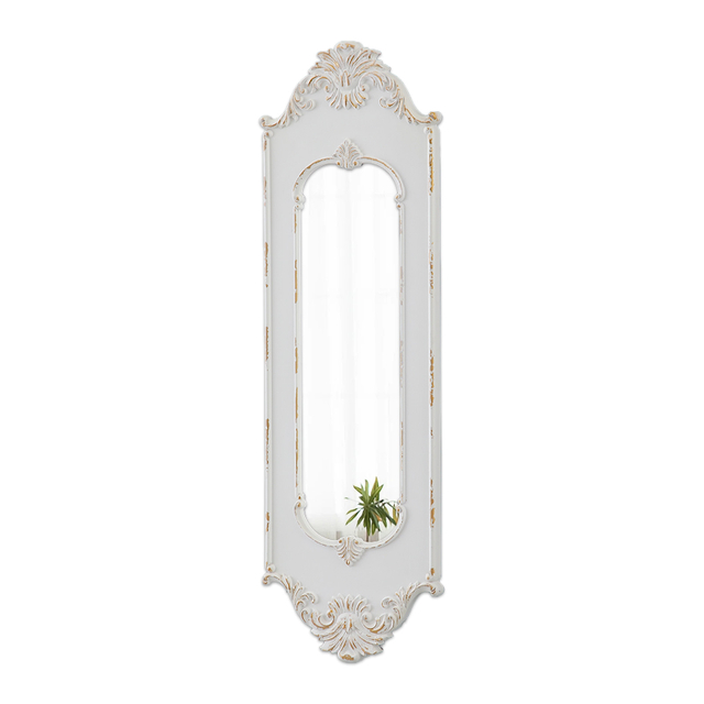 Vintage Rectangular Wall Mirror 13" x 40"