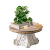 French Vintage Resin Display Stand, Cake Pedestal Stand Riser