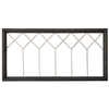 Farmhouse Window Frame Wall Decor 19 X 39 Inches, Washed Black