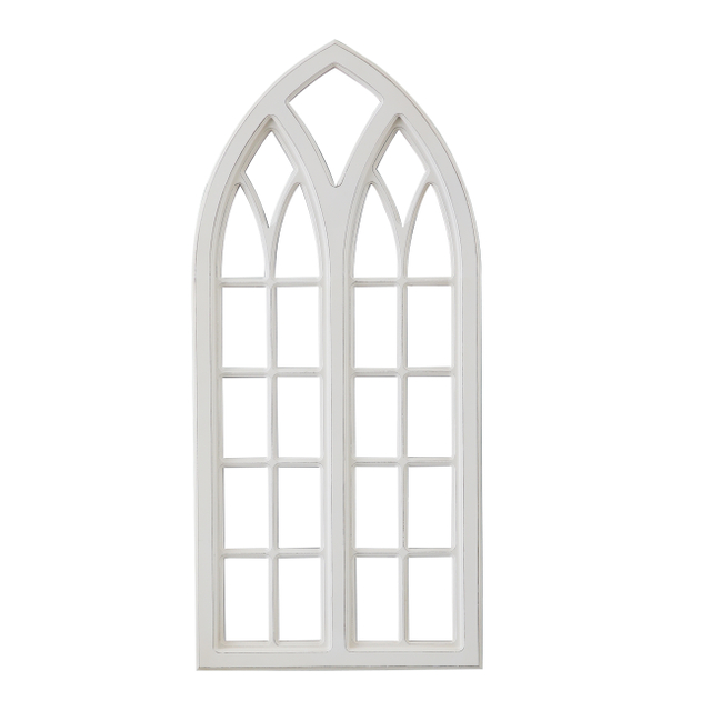  Large Rustic Arch Window Frame Wall Decor 50 X 23 Inches